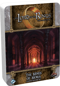 The Lord of the Rings: The Card Game – The Mines of Moria board game cover