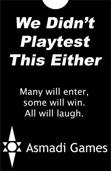 We Didn’t Playtest This Either board game cover
