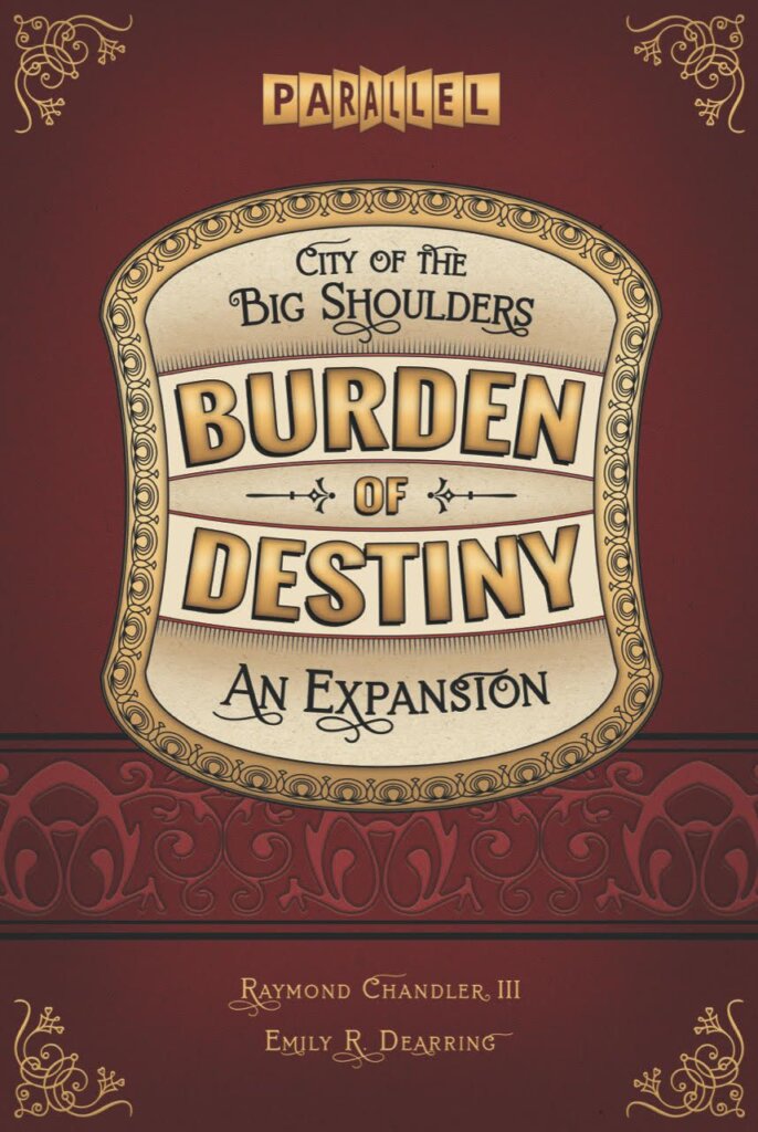 City of the Big Shoulders: Burden of Destiny board game cover