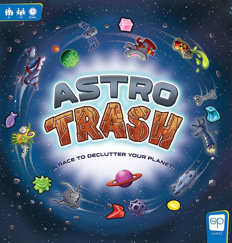 Astro Trash board game cover
