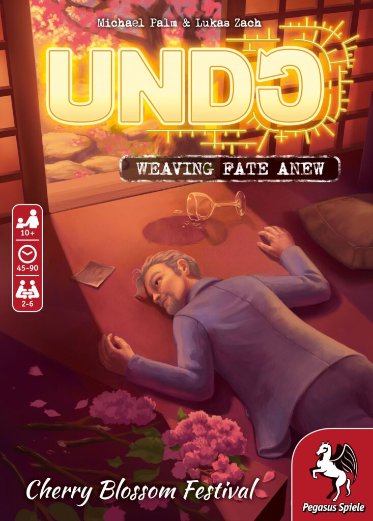 Undo: Cherry Blossom Festival board game cover