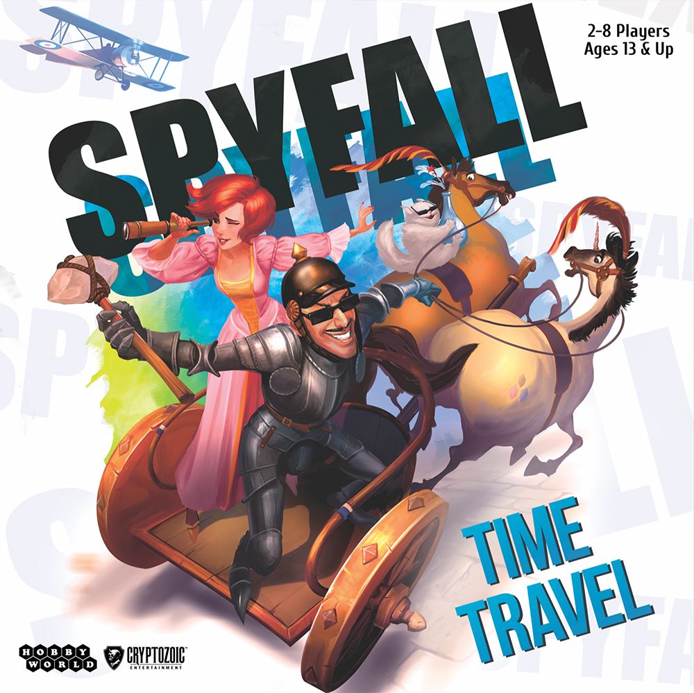 Spyfall: Time Travel board game cover