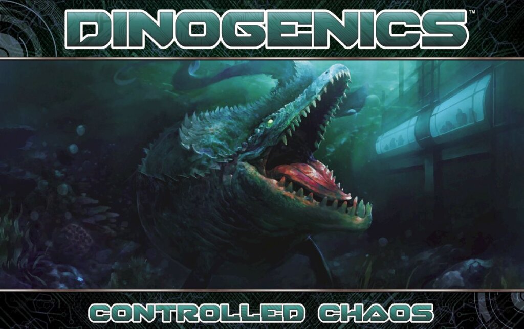 DinoGenics: Controlled Chaos board game cover
