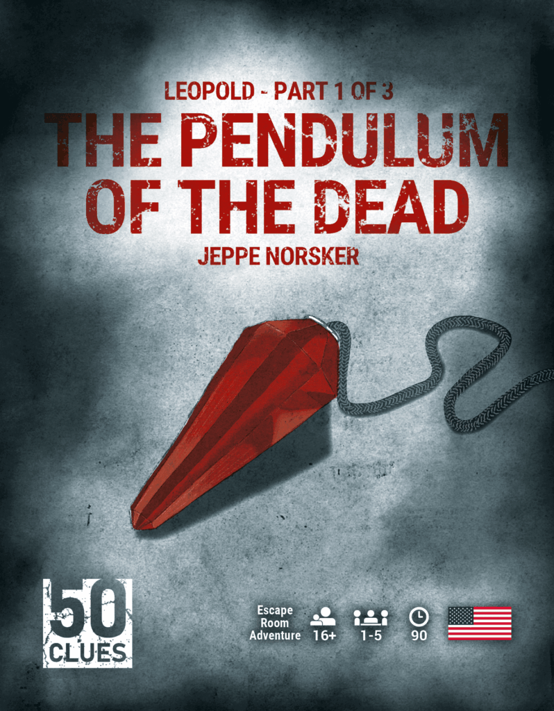 50 Clues: The Pendulum of the Dead board game cover