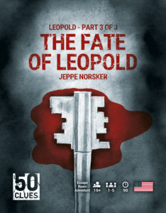 50 Clues: The Fate of Leopold board game cover