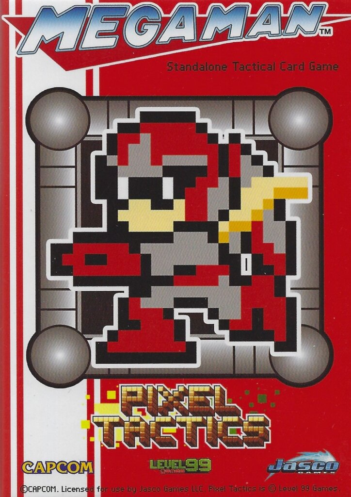 Mega Man Pixel Tactics: Proto Man Red board game cover