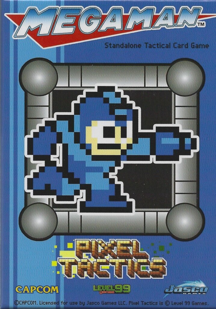 Mega Man Pixel Tactics: Mega Man Blue board game cover