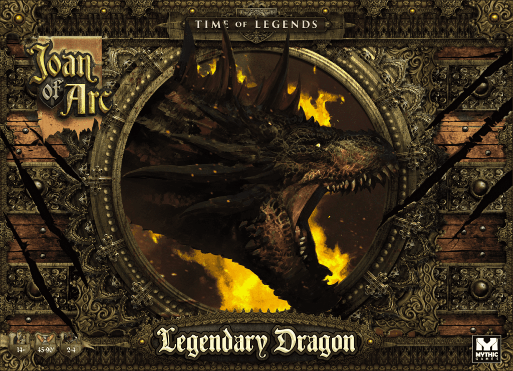 Time of Legends: Joan of Arc – Legendary Dragon board game cover
