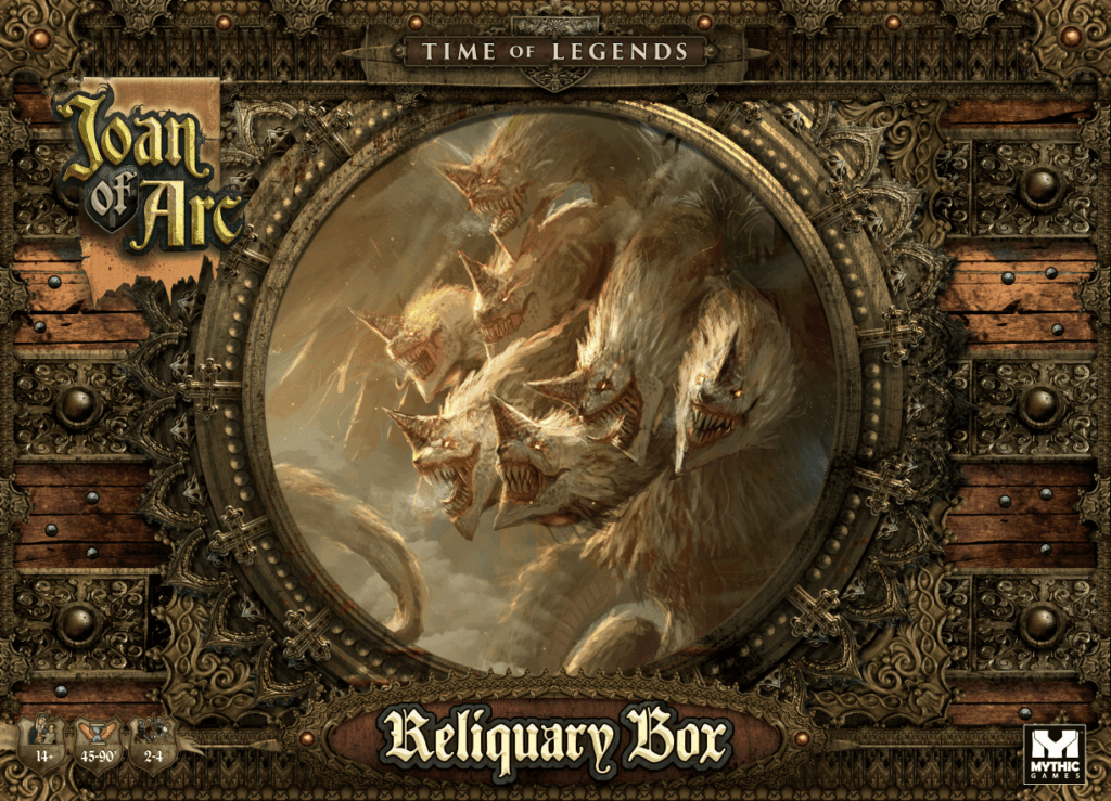 Time of Legends: Joan of Arc – Reliquary Box board game cover
