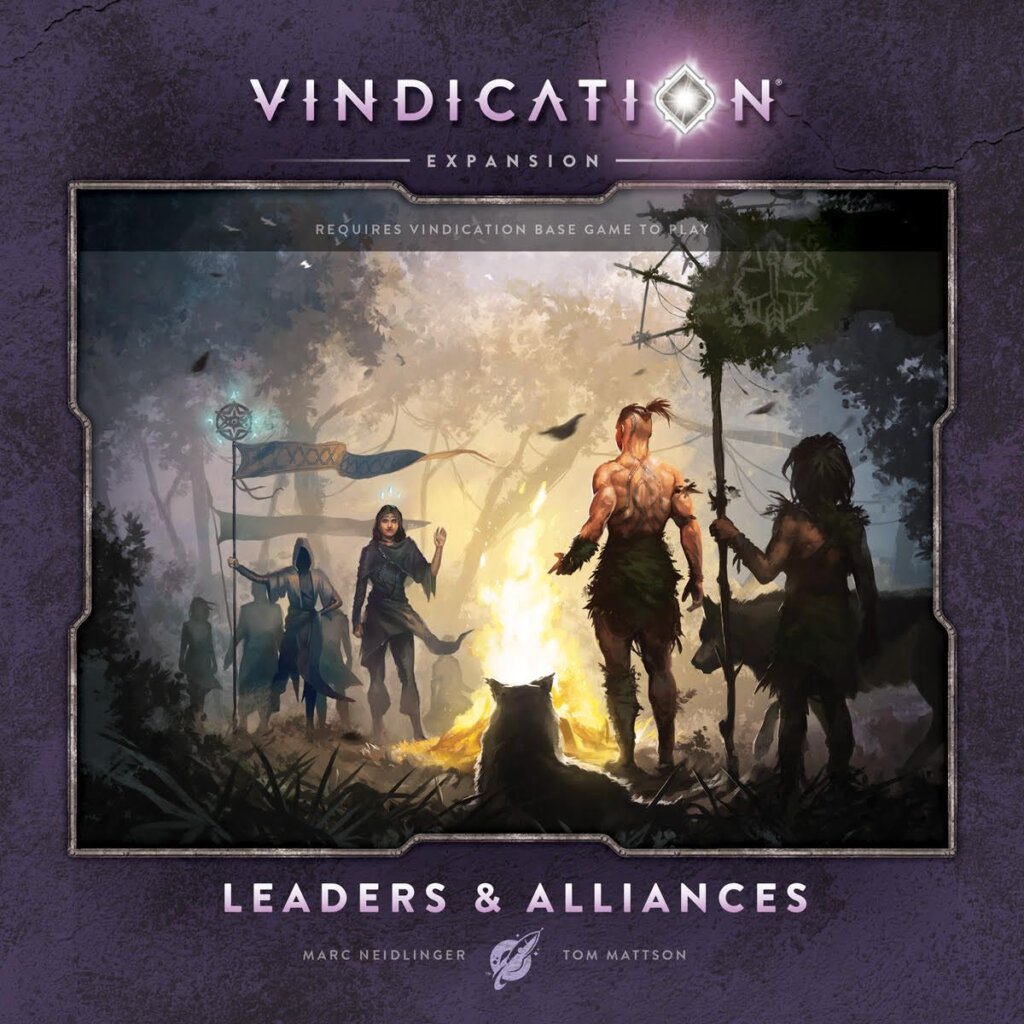 Vindication: Leaders & Alliances board game cover