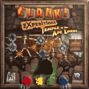Clank! Expeditions: Temple of the Ape Lords board game cover