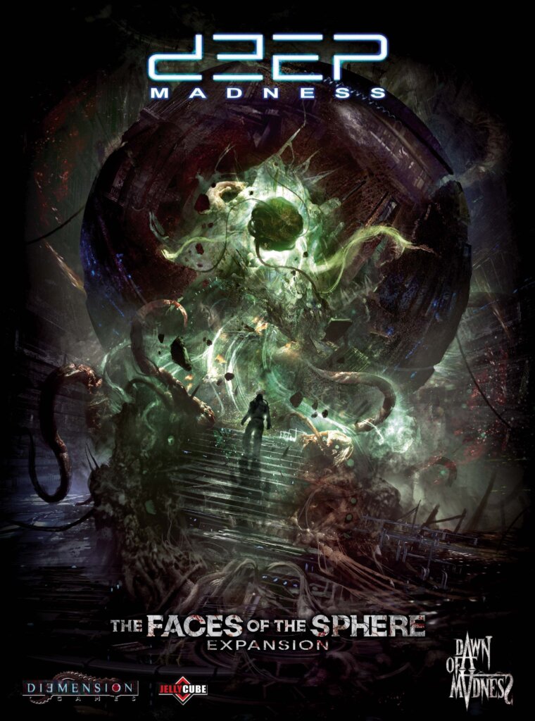 Deep Madness: The Faces of the Sphere board game cover