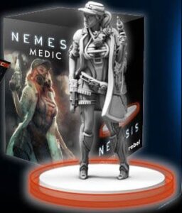 Nemesis: Medic Character Expansion board game cover