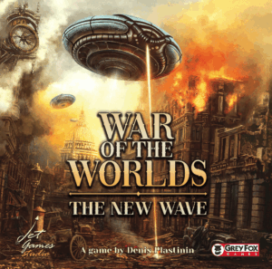 War of the Worlds: The New Wave board game cover