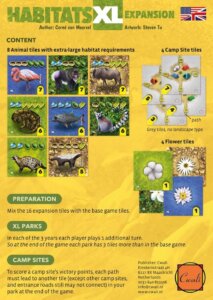 Habitats: XL Expansion board game cover