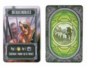 Champions of Midgard: Mercenaries Land Journey Promo Card board game cover
