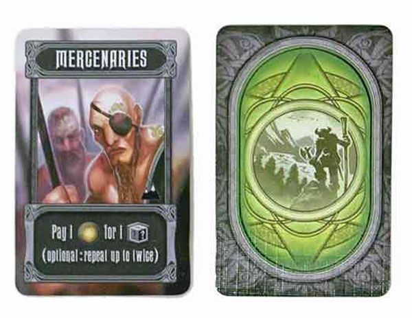 Champions of Midgard: Mercenaries Land Journey Promo Card board game cover