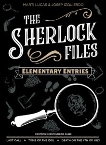 The Sherlock Files: Elementary Entries board game cover