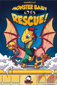 Monster Baby Rescue! board game cover