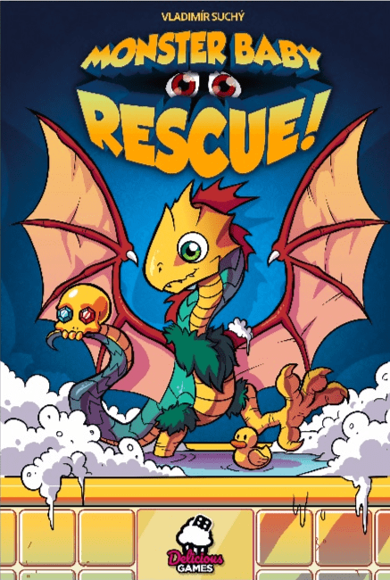 Monster Baby Rescue! board game cover