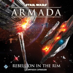 Star Wars: Armada – Rebellion in the Rim board game cover