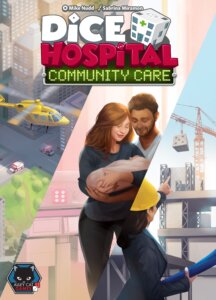 Dice Hospital: Community Care board game cover