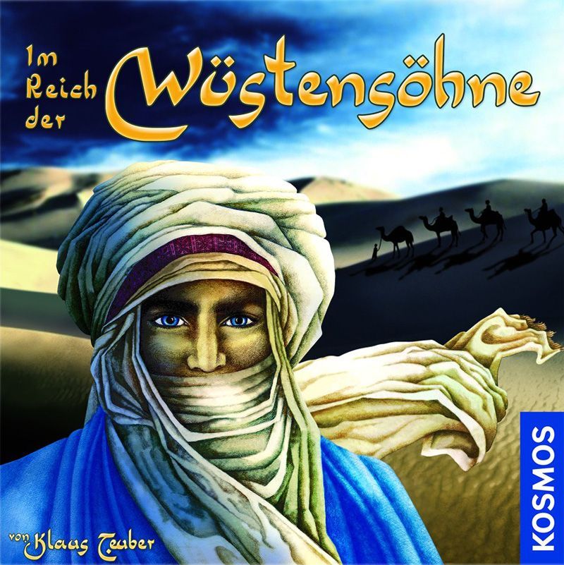 Im Reich der Wüstensöhne board game cover