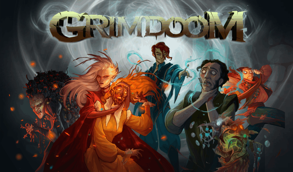Grim Doom board game cover