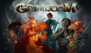 Grim Doom board game cover