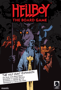 Hellboy: The Board Game – The Wild Hunt board game cover
