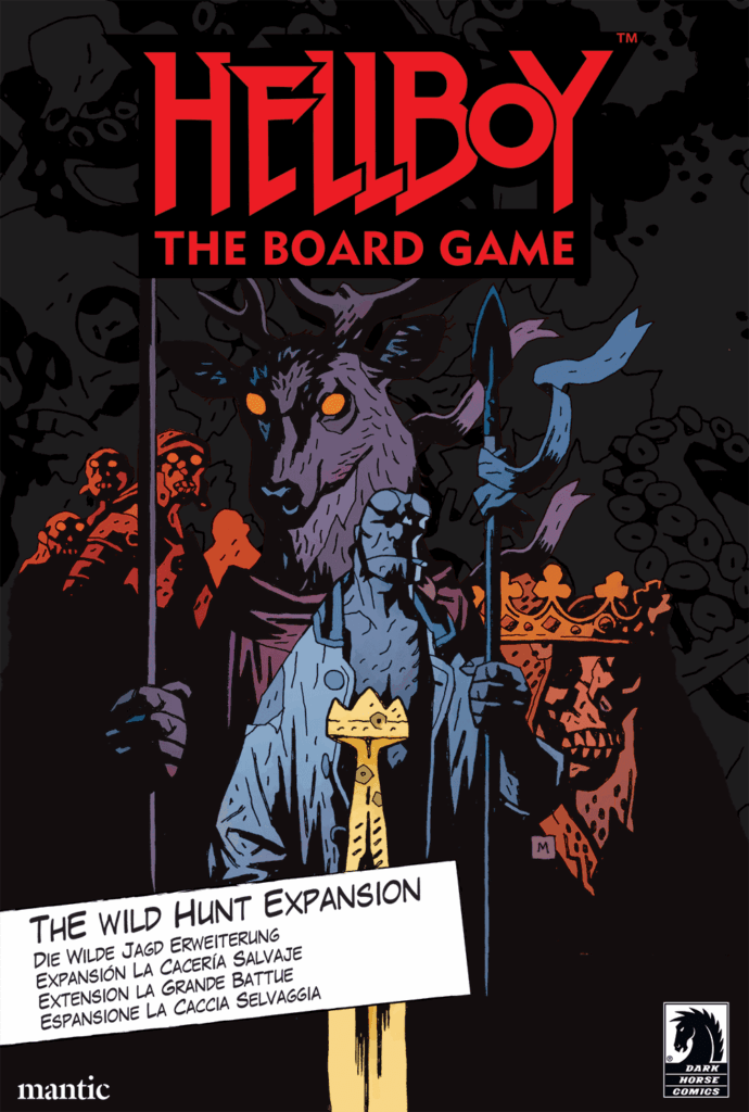 Hellboy: The Board Game – The Wild Hunt board game cover