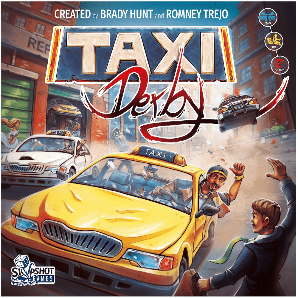 Taxi Derby board game cover