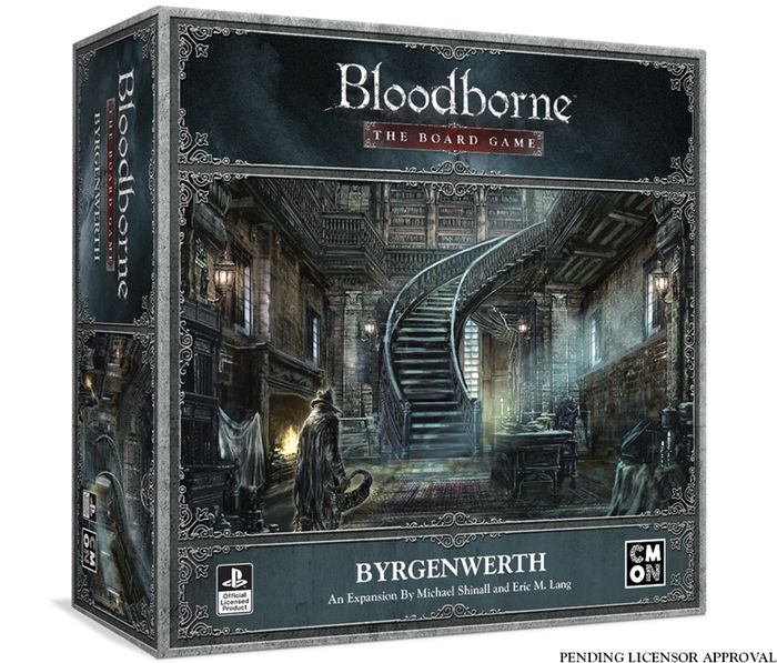 Bloodborne: The Board Game – Byrgenwerth board game cover