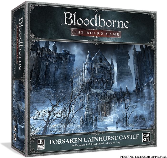 Bloodborne: The Board Game – Forsaken Cainhurst Castle board game cover