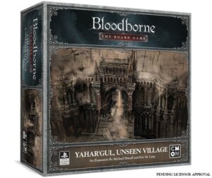 Bloodborne: The Board Game – Yahar’gul, Unseen Village board game cover