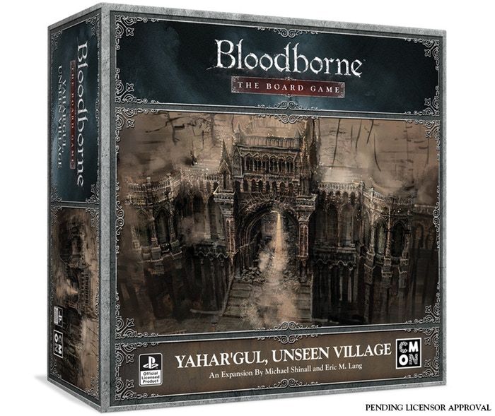 Bloodborne: The Board Game – Yahar’gul, Unseen Village board game cover