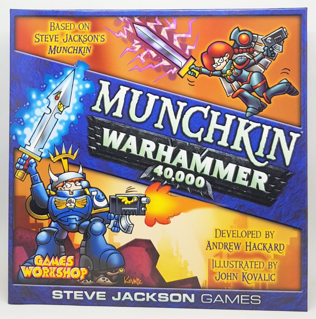 Munchkin Warhammer 40,000 board game cover