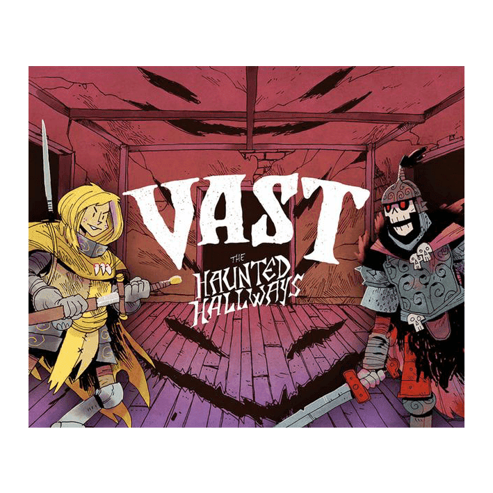 Vast: The Haunted Hallways board game cover