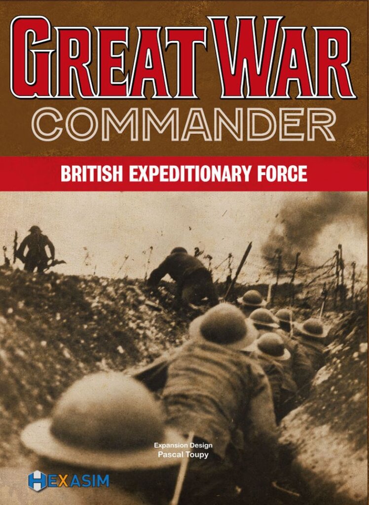 Great War Commander: British Expeditionary Force board game cover