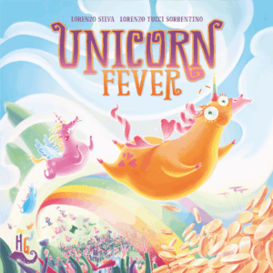 Unicorn Fever board game cover