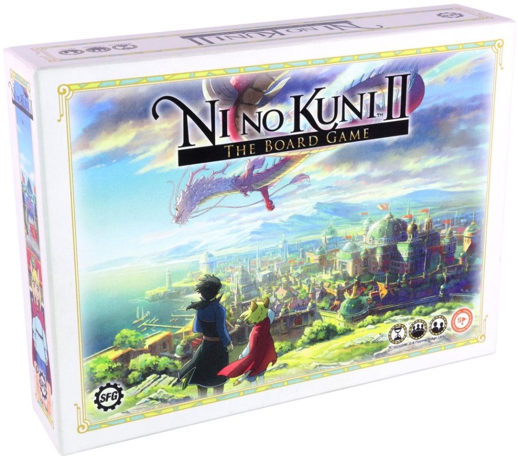 Ni no Kuni II: The Board Game board game cover