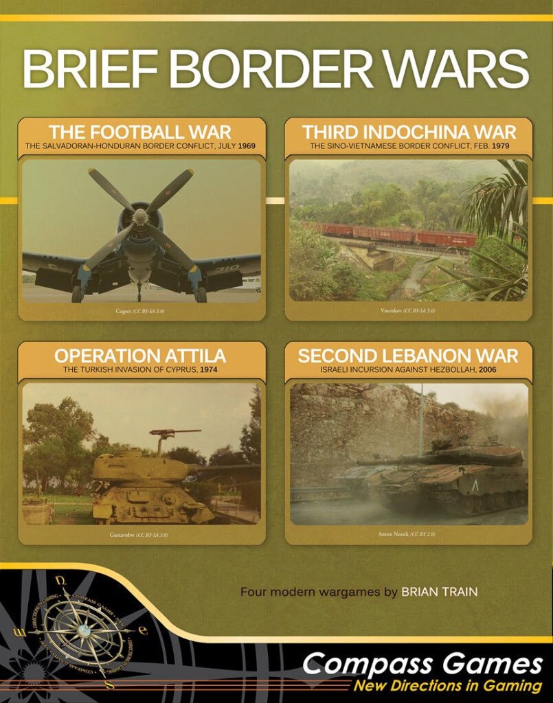 Brief Border Wars board game cover