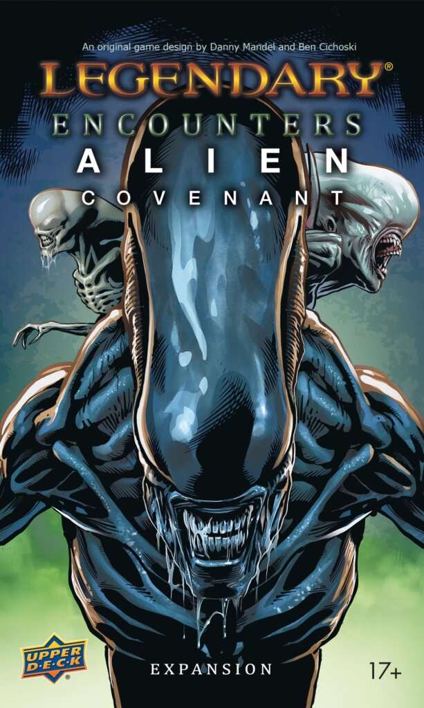 Legendary Encounters: Alien Covenant board game cover