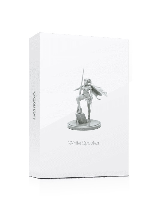 Kingdom Death: Monster – White Speaker Promo board game cover
