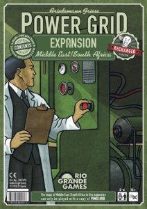 Power Grid: Middle East/South Africa board game cover
