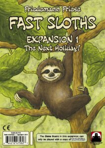 Fast Sloths: Expansion 1 – The Next Holiday! board game cover