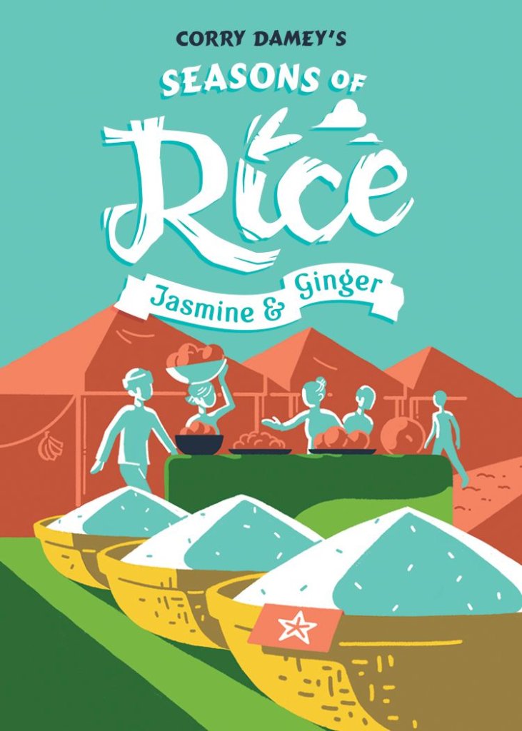 Seasons of Rice: Jasmine & Ginger board game cover