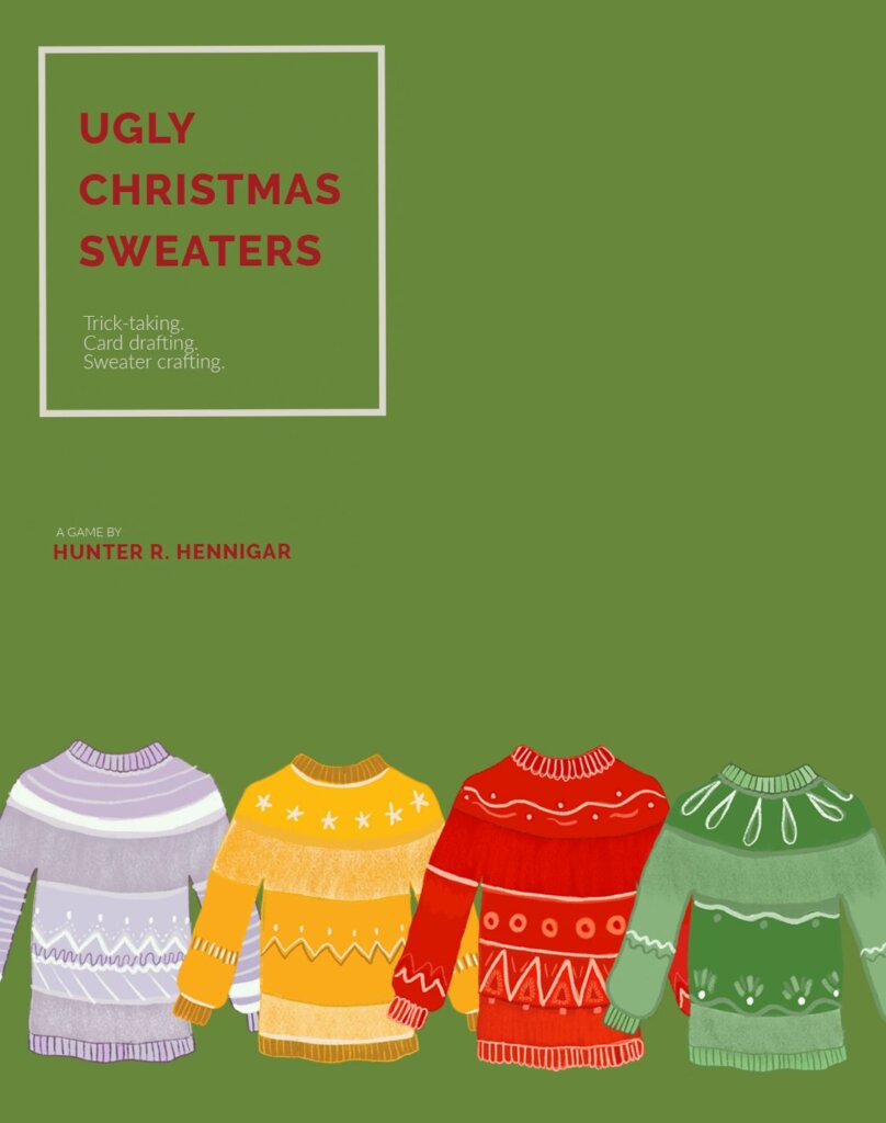 Ugly Christmas Sweaters board game cover