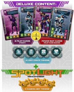 Tiny Epic Mechs: Kickstarter Deluxe Promo Pack board game cover