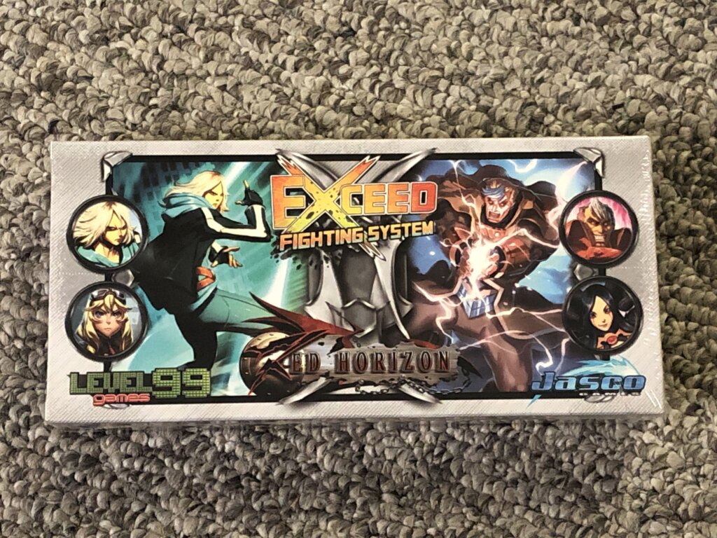 Exceed: Red Horizon – Reese, Heidi, Nehtali, and Vincent board game cover